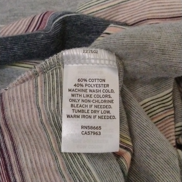 Public Opinion Men's Horizontal Stripes T-SHIRT Sz. XXL - Picture 4 of 6